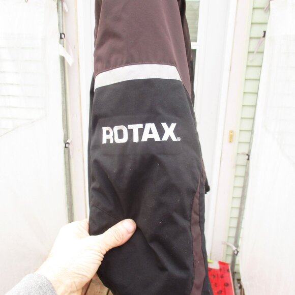 Ski-Doo BRP Jacket Men's Brown & Black Full Zip Snowmobile Insulated Jacket Sz M - Picture 6 of 8